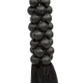Tassel Black Wood Cotton - Bazar Bizar