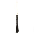 Tassel Black Wood Cotton - Bazar Bizar