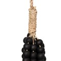 Tassel Wooden Beads black - Bazar Bizar