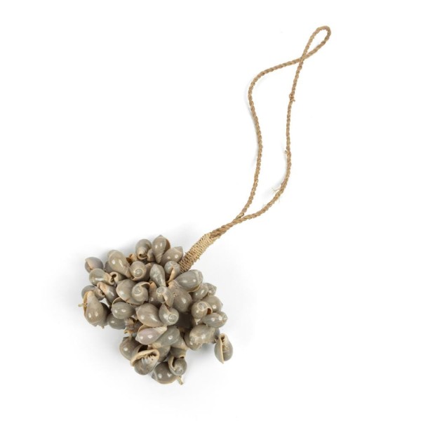 Tassel grey Shell Tassel - Bazar Bizar