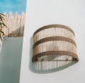 Klosz do kinkietu rattanowy Doedoe Wall BAZAR BIZAR