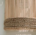 Jalal rattan wall lamp shade - Bazar Bizar
