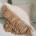 Poduszka boho 40x40 Rafia Decor BAZAR BIZAR
