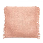 Pink decorative pillow Sil 60x60 cotton - Bazar Bizar