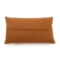 Brown leather decorative pillow 30x50 Panel Camel - Bazar Bizar