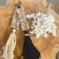 Brelok do kluczy Macrame Cream BAZAR BIZAR