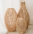 Rattan lampshade Zuri-M - Bazar Bizar