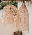 Klosz do lampy wiszącej rattanowy Amalfi BAZAR BIZAR