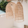 Klosz do lampy wiszącej rattanowy Amalfi BAZAR BIZAR