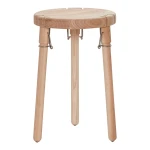 Drewniany taboret designerski Natural Stool U1 - Andersen Furniture
