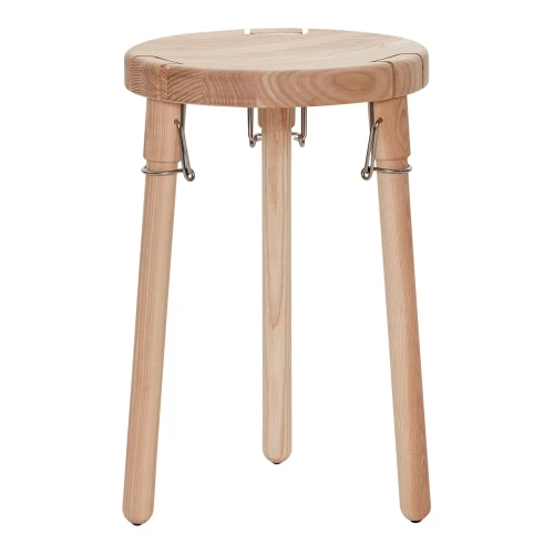 Drewniany taboret designerski Natural Stool U1 - Andersen Furniture