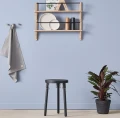 Drewniany taboret designerski Black Stool U1 - Andersen Furniture