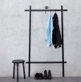 Drewniany taboret designerski Black Stool U1 - Andersen Furniture
