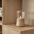 Świeca led Spinn Candle naturalny dąb - Andersen Furniture