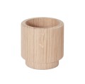 Drewniany świecznik na tealighty naturalny CreateMe Candlehonder M - Andersen Furniture