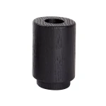 Świecznik drewniany czarny CreateMe Candlehonder - Andersen Furniture