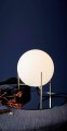Biała lampa stołowa lampka nocna Alton ze szkła NORDLUX