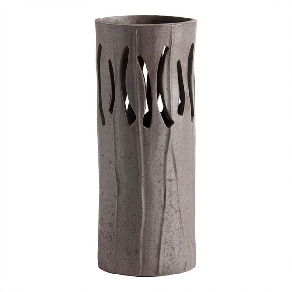 Ceramic lantern Chocolate Gaia M - Muubs