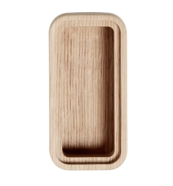 Pudełko drewniane z jedną przegródką naturalne CreateMe 6 - Andersen Furniture