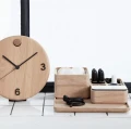 Pudełko drewniane z dwoma przegródkami naturalne CreateMe - Andersen Furniture