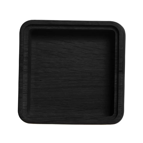 Pudełko drewniane z jedną przegródką czarne CreateMe 12 - Andersen Furniture