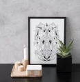 Pudełko drewniane z jedną przegródką naturalne CreateMe 12 - Andersen Furniture