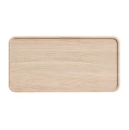 Taca drewniana naturalna prostokątna CreateMe 12x24 - Andersen Furniture