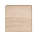 Taca drewniana kwadratowa naturalna CreateMe 24x24 - Andersen Furniture