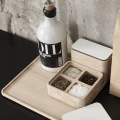 Taca drewniana kwadratowa naturalna CreateMe 24x24 - Andersen Furniture