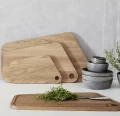 Deska do serwowania i krojenia asymetryczna dębowa U3 46x24 - Andersen Furniture
