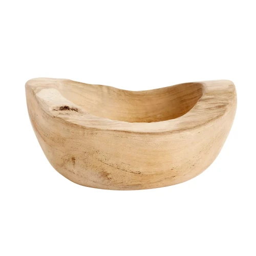Miseczka drewniana tekowa Rustic-13 - MUUBS
