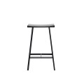 Stołek barowy czarny HC2-65 siedzisko dąb czarny - Andersen Furniture