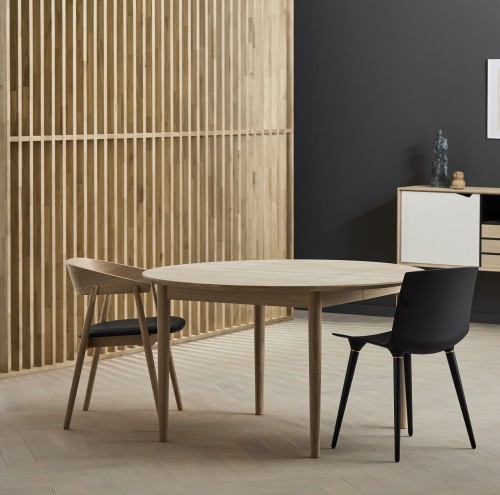 Stół z litego drewna dębowego rozkładany Classic-110 mydlony - Andersen Furniture
