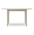Stół z litego drewna dębowego rozkładany Classic Ø110, mydlony - Andersen Furniture