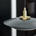 Lampa sufitowa dekoracyjna szara Bretagne - Nordlux
