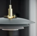 Lampa sufitowa dekoracyjna szara Bretagne - Nordlux