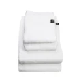 Ręcznik szybkoschnący biały 50x70 bawełna organiczna Maxime White GOTS i OEKO-TEX - Himla