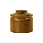 Ceramic jar with lid Mocha Barn - Nicolas Vahe
