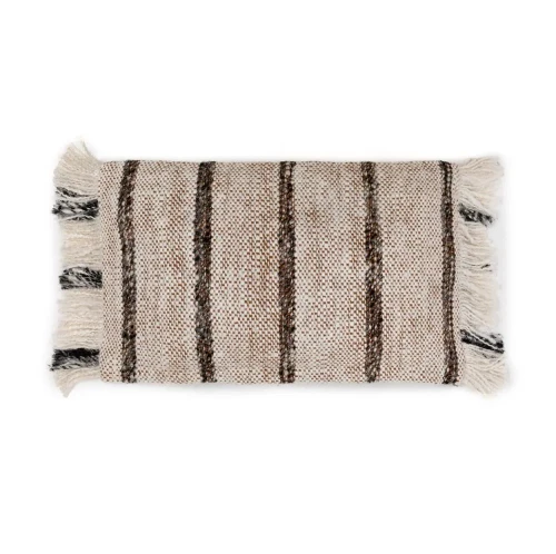 Decorative pillow 30x50 S'il Bohemian White cotton - Bazar Bizar