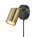 Modern wall lamp Explore black-brass - Nordlux