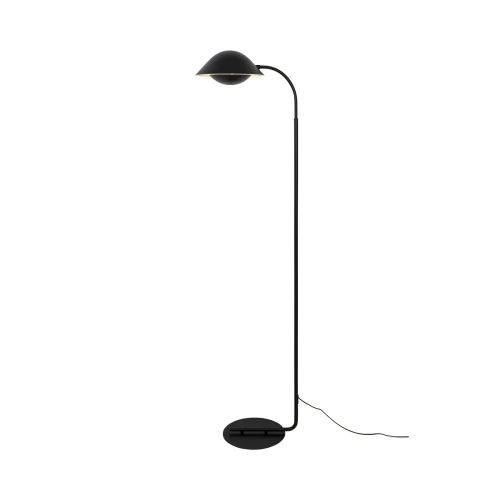 Lampa podłogowa designerska Freya czarna - Nordlux