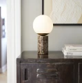 Marble table lamp Lilly Marble Brown - Nordlux