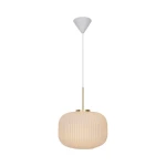 Glass ceiling lamp Milford Brass 30 - Nordlux