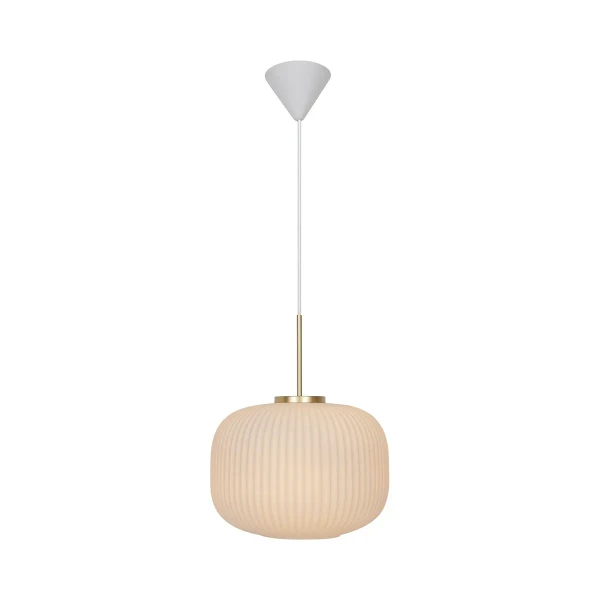 Glass ceiling lamp Milford Brass 30 - Nordlux
