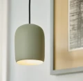 Lampa wisząca minimalistyczna zielona Notti 10 Green - Nordlux