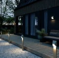 Modern garden lighting Pontio sand- Nordlux