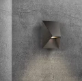 Modern black outdoor wall lamp Pontio 15 Black - Nordlux
