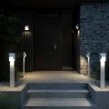 Modern outdoor wall lamp Pontio 15 White - Nordlux