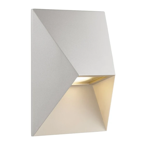 Modern outdoor wall lamp Pontio 15 White - Nordlux