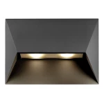 Modern outdoor wall lamp Pontio 27 Black - Nordlux